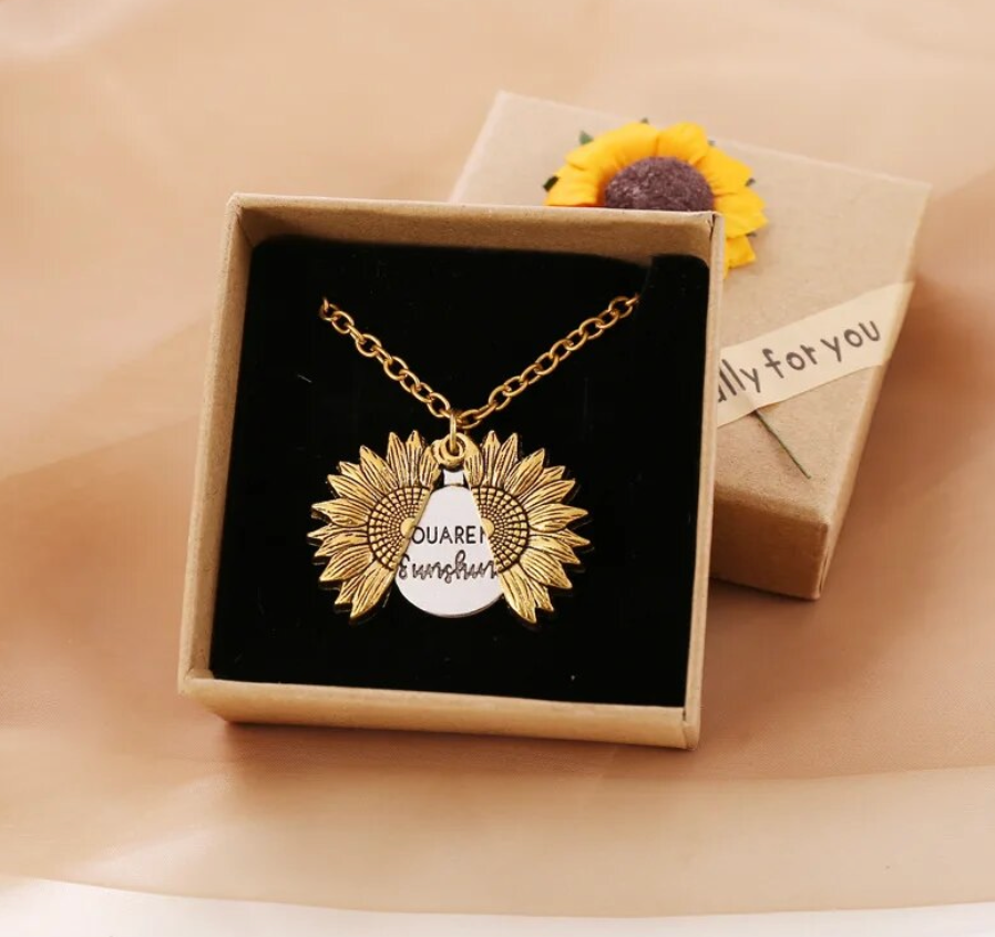 COLLAR GIRASOL "ERES MI SOL"