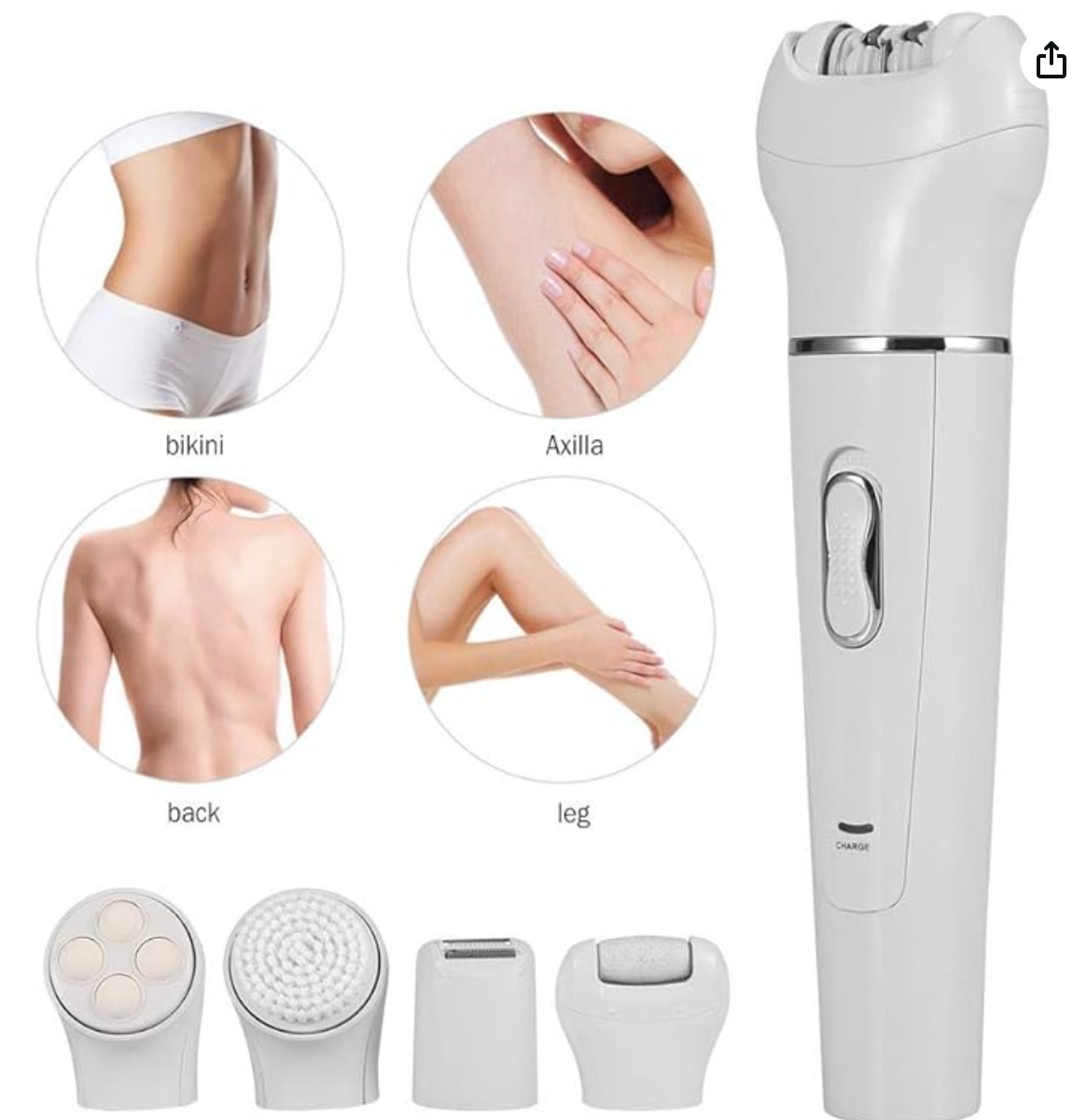 EPILATOR PRO™ DEPILADORA ELÉCTRICA 5 EN 1