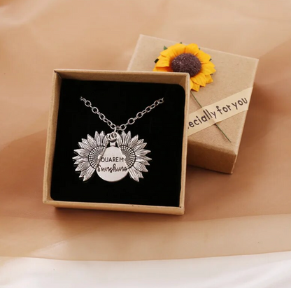 COLLAR GIRASOL "ERES MI SOL"